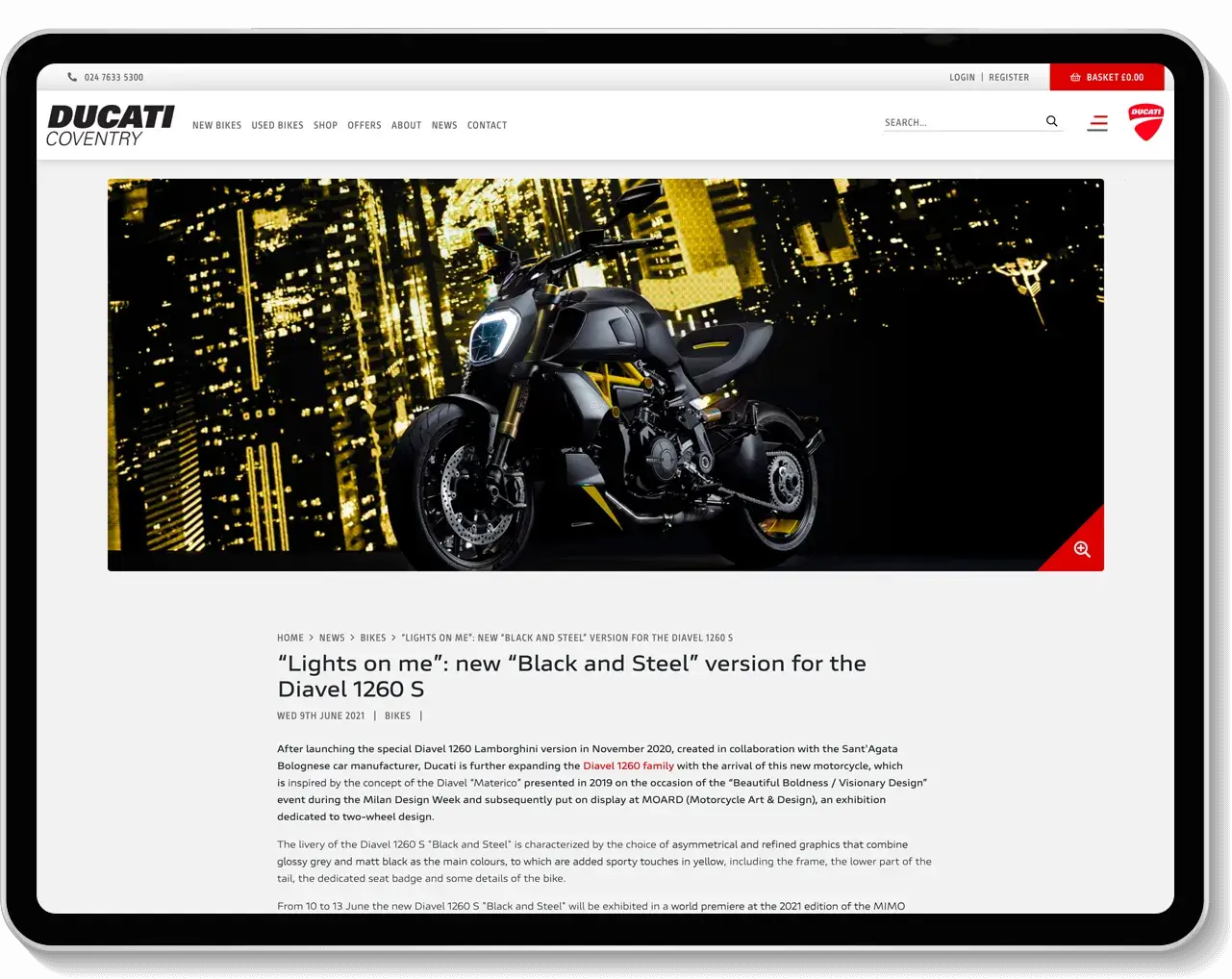 Ducati Tablet 3