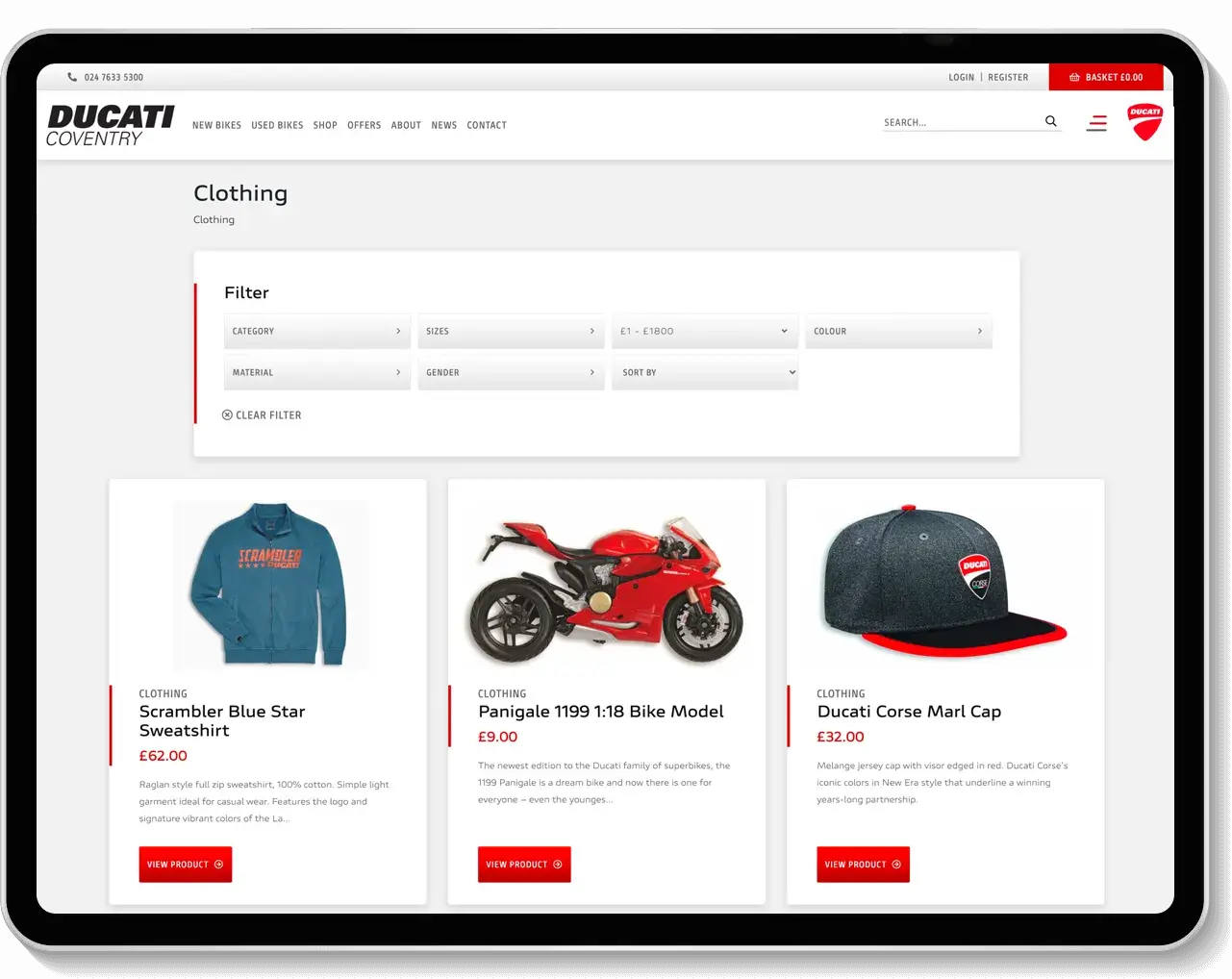 Ducati Tablet 6