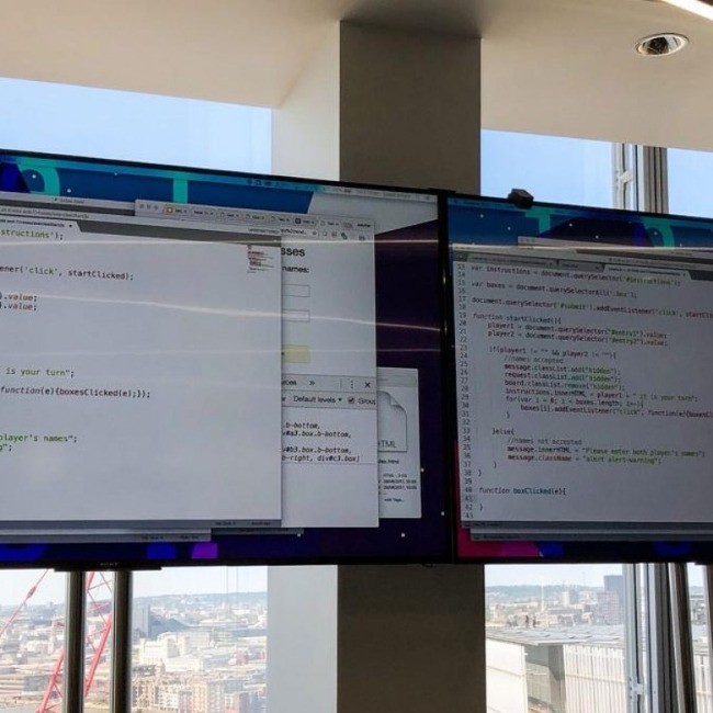 Sharpening skills at the Shard